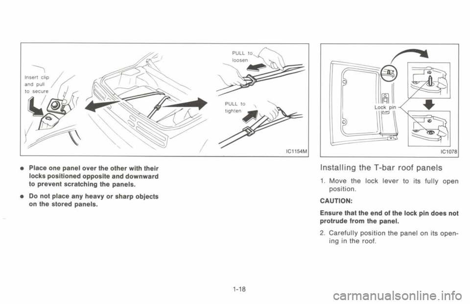 NISSAN 300ZX 1993  Owners Manual 
