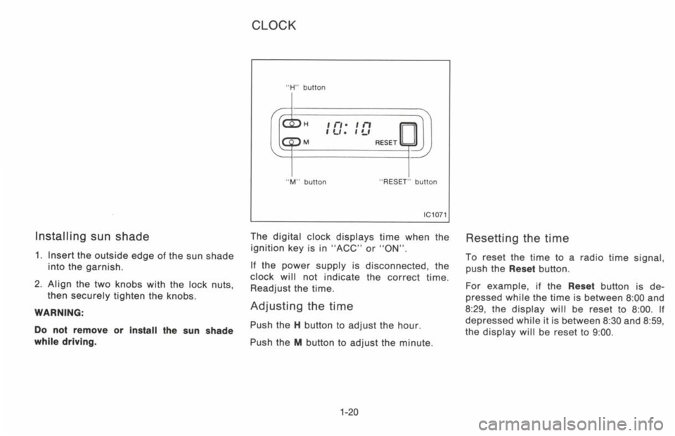 NISSAN 300ZX 1993  Owners Manual 