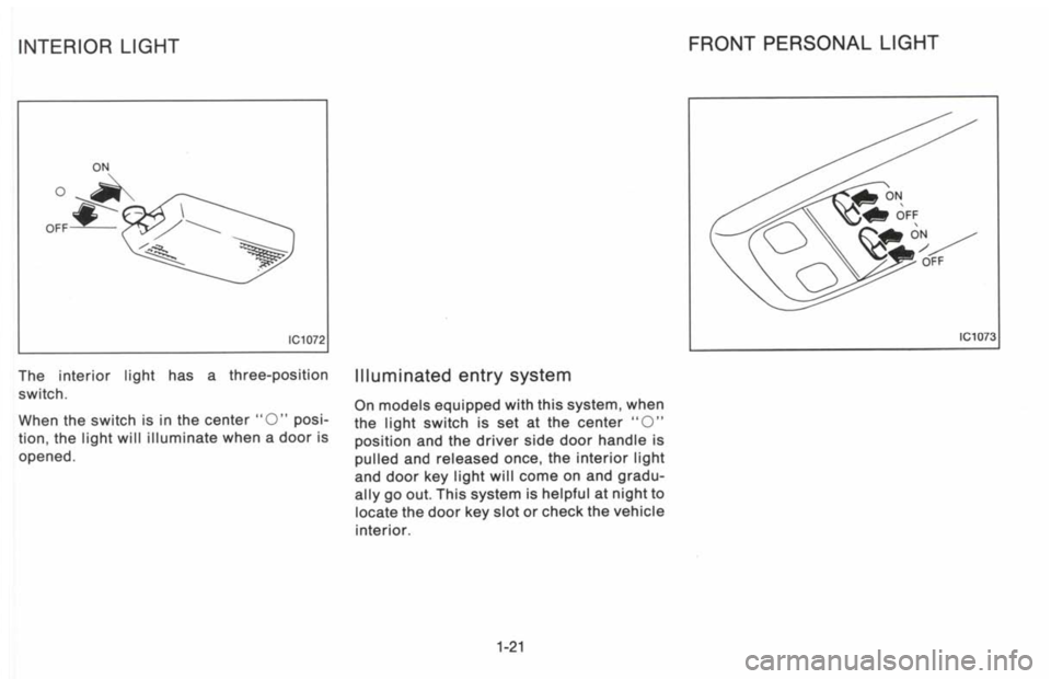 NISSAN 300ZX 1993  Owners Manual 