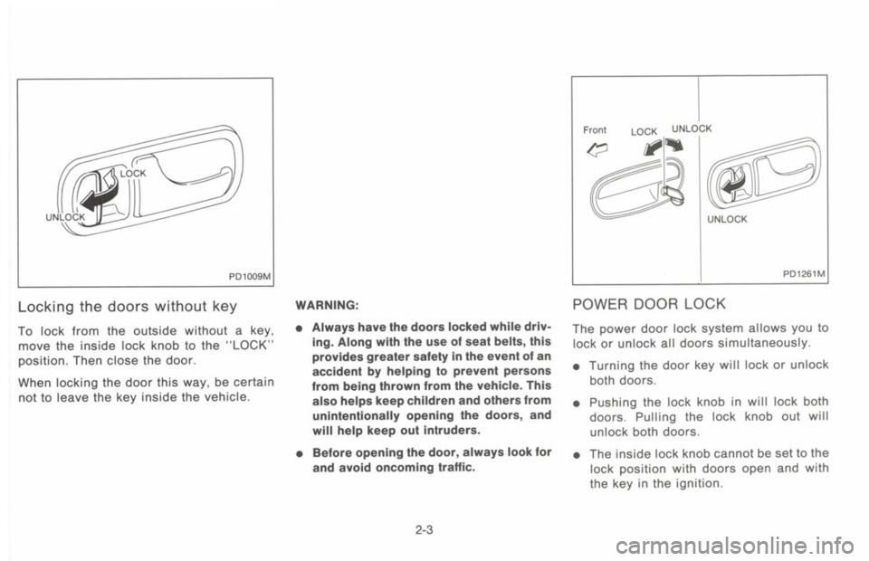 NISSAN 300ZX 1993  Owners Manual 