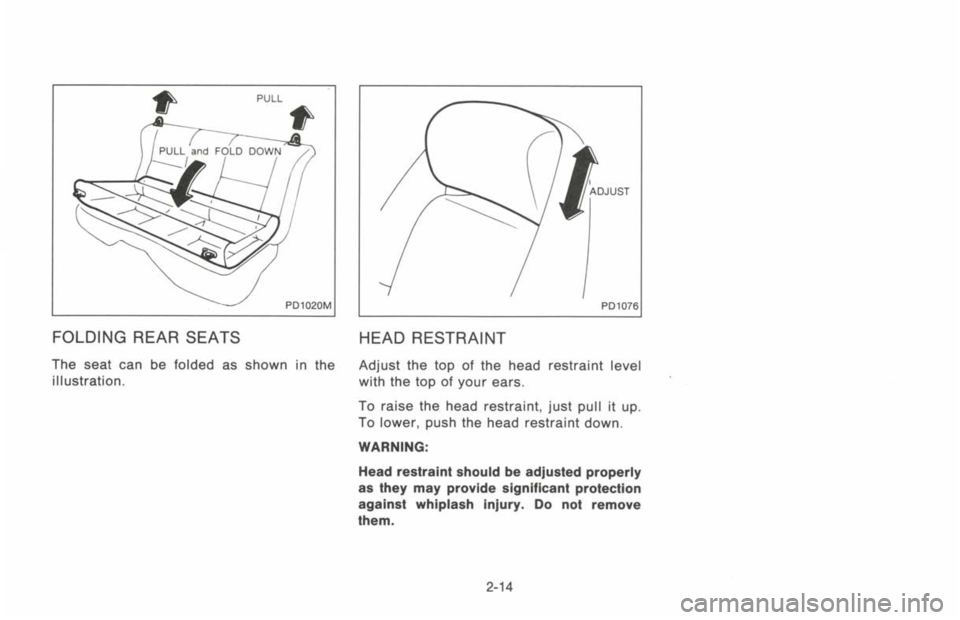 NISSAN 300ZX 1993  Owners Manual 