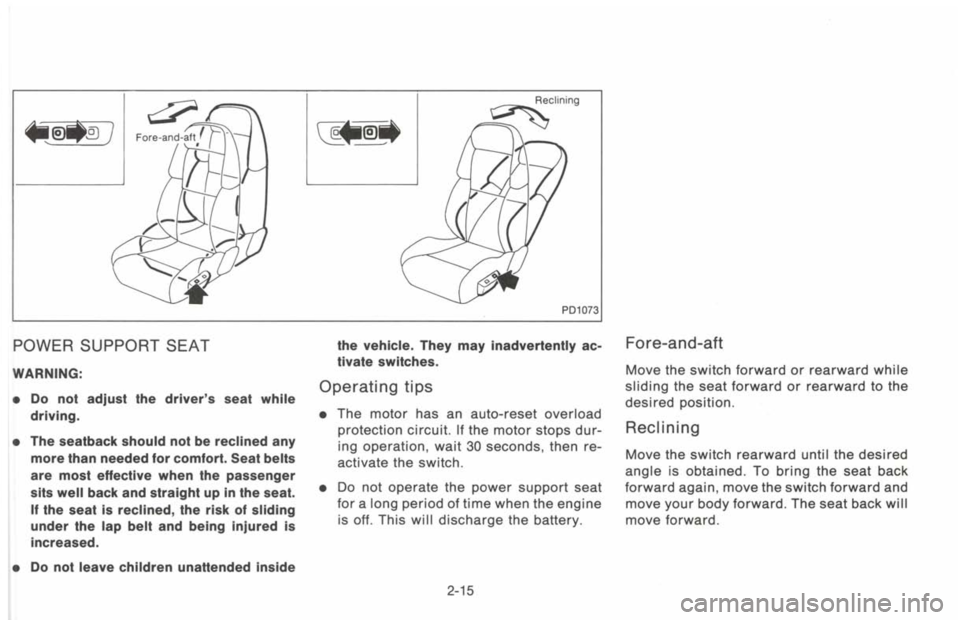 NISSAN 300ZX 1993  Owners Manual 