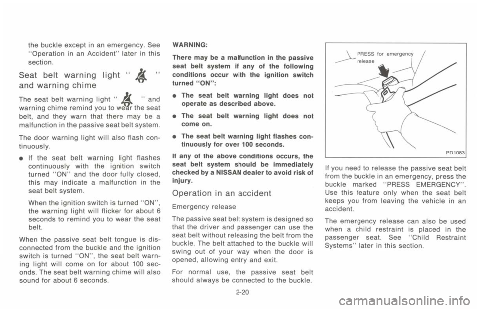 NISSAN 300ZX 1993  Owners Manual 