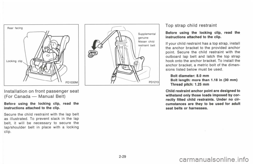 NISSAN 300ZX 1993  Owners Manual 