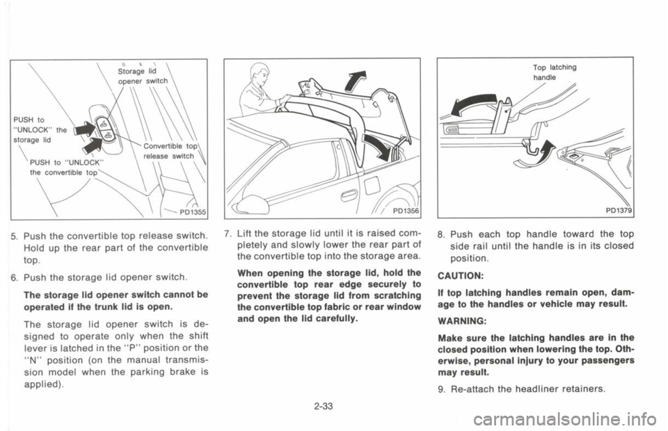 NISSAN 300ZX 1993  Owners Manual 