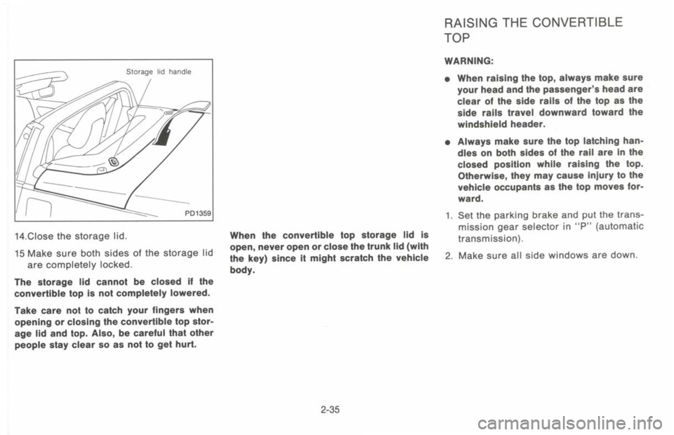 NISSAN 300ZX 1993  Owners Manual 