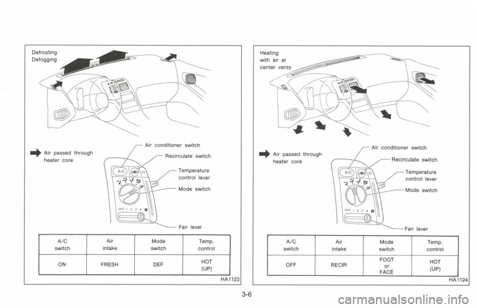 NISSAN 300ZX 1993  Owners Manual 