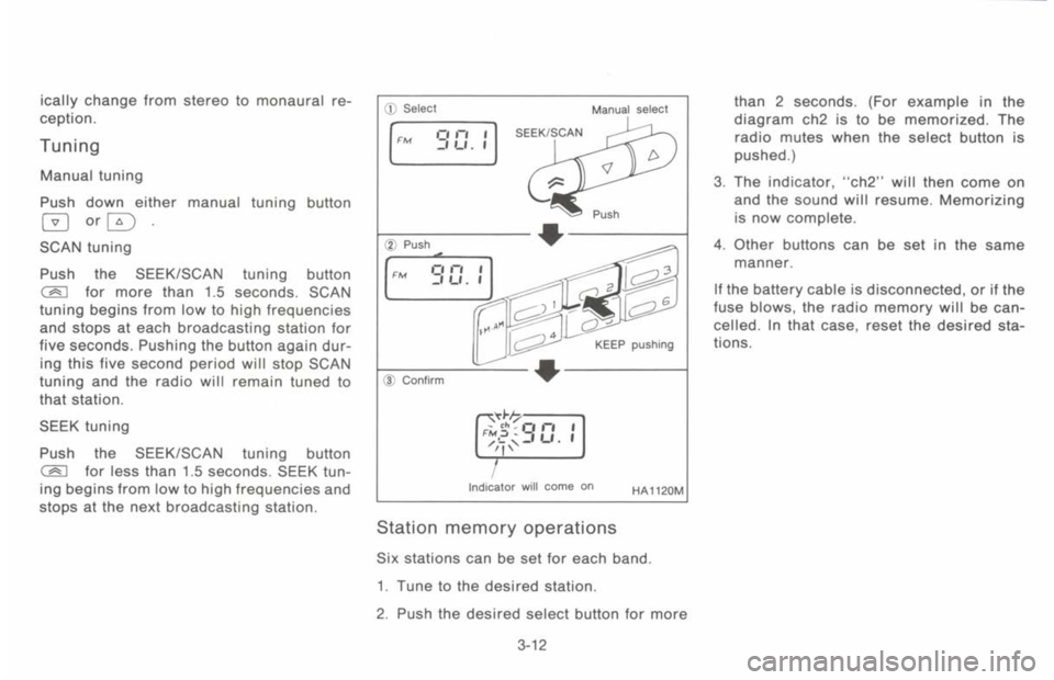 NISSAN 300ZX 1993  Owners Manual 