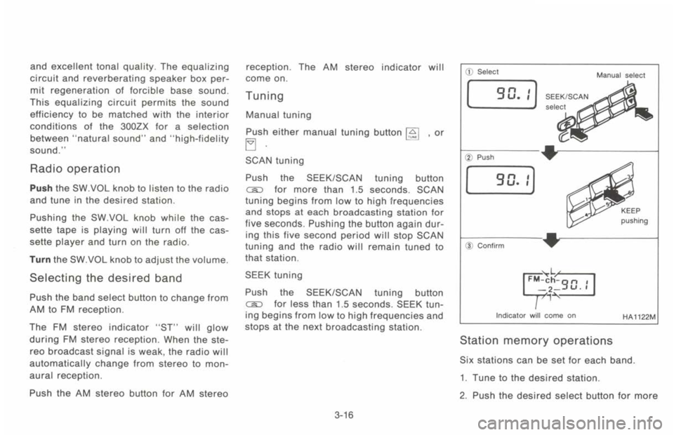 NISSAN 300ZX 1993  Owners Manual 