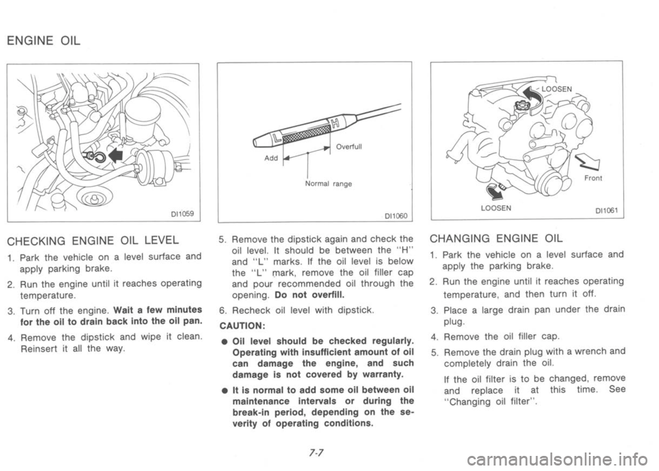 NISSAN 300ZX 1992  Owners Manual 
