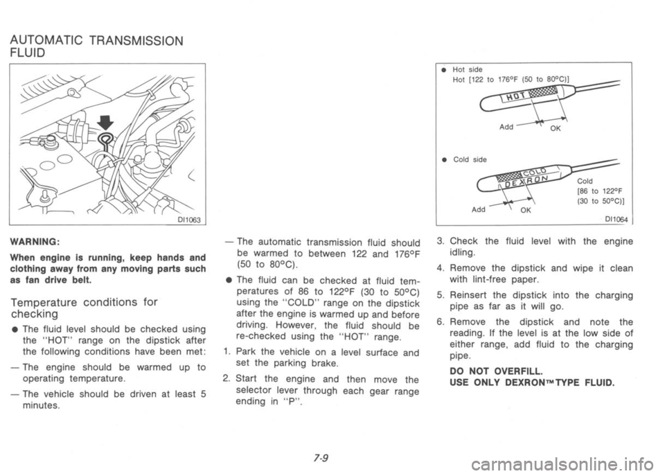 NISSAN 300ZX 1992  Owners Manual 