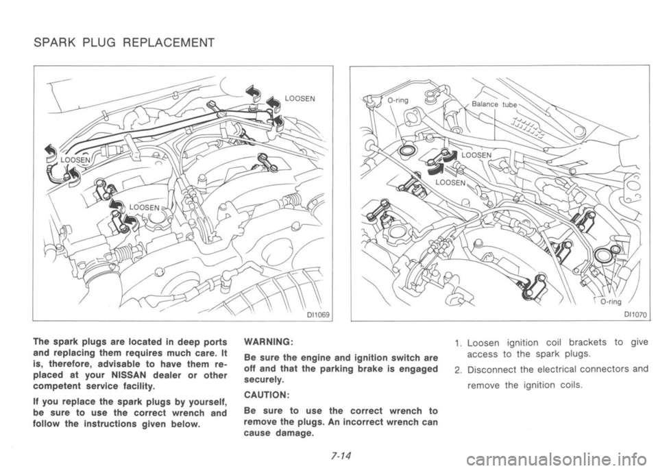 NISSAN 300ZX 1992  Owners Manual 