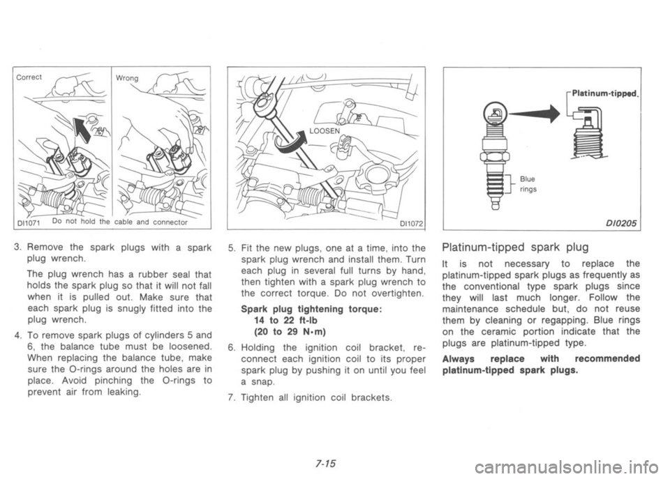 NISSAN 300ZX 1992  Owners Manual 