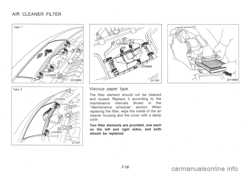 NISSAN 300ZX 1992  Owners Manual 