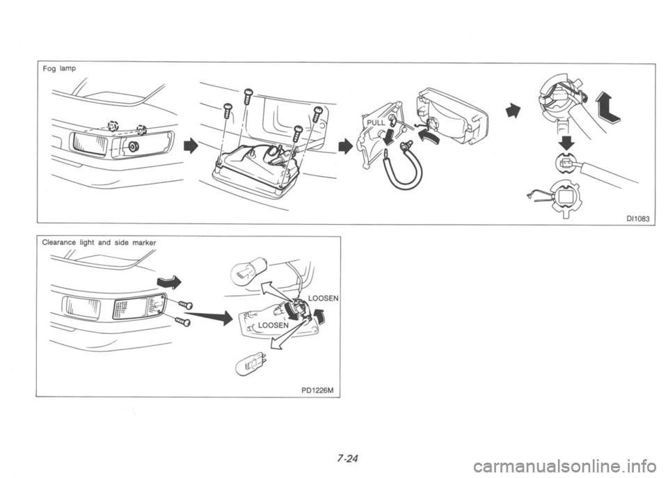 NISSAN 300ZX 1992  Owners Manual 