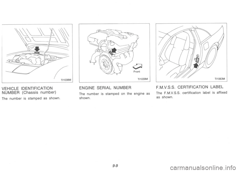 NISSAN 300ZX 1992  Owners Manual 