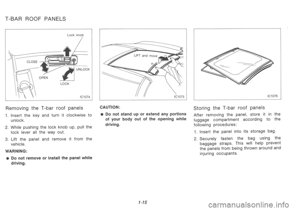 NISSAN 300ZX 1992  Owners Manual 