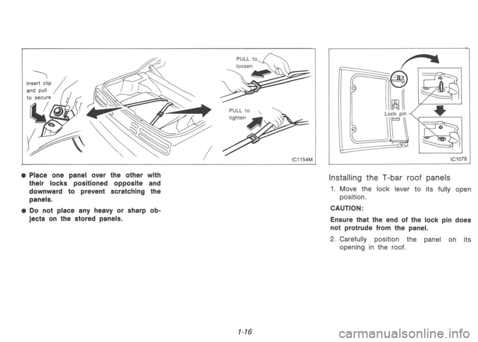 NISSAN 300ZX 1992  Owners Manual 