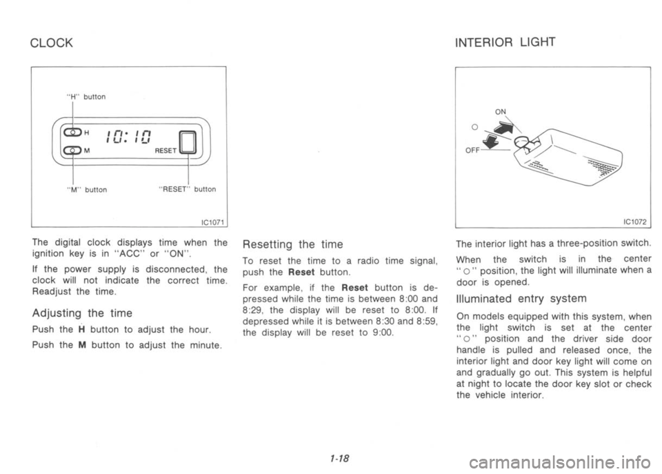 NISSAN 300ZX 1992  Owners Manual 