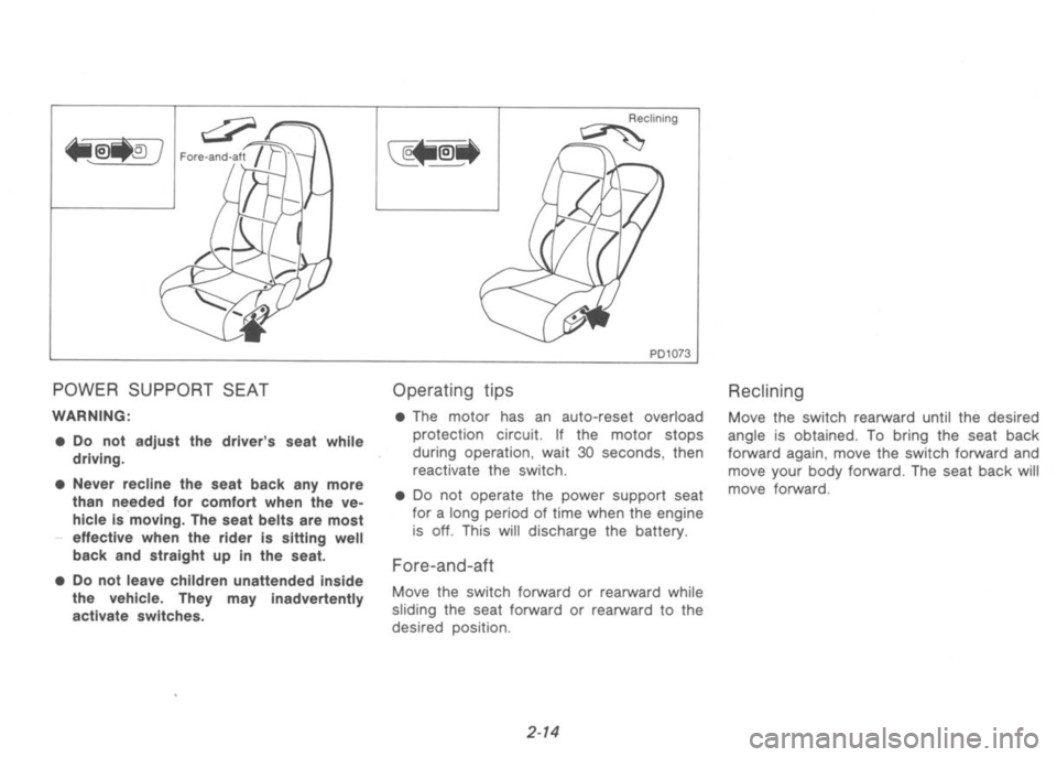 NISSAN 300ZX 1992  Owners Manual 