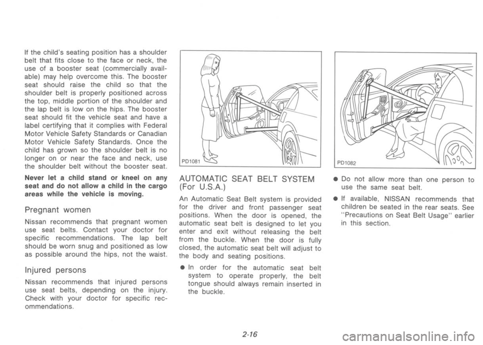 NISSAN 300ZX 1992  Owners Manual 