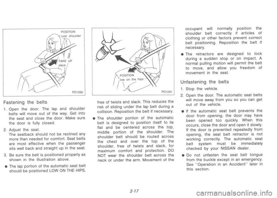 NISSAN 300ZX 1992  Owners Manual 