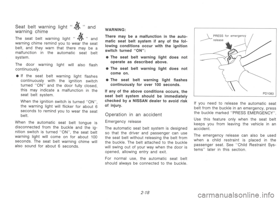 NISSAN 300ZX 1992  Owners Manual 