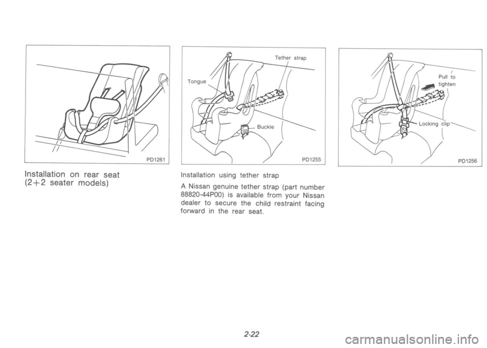 NISSAN 300ZX 1992  Owners Manual 