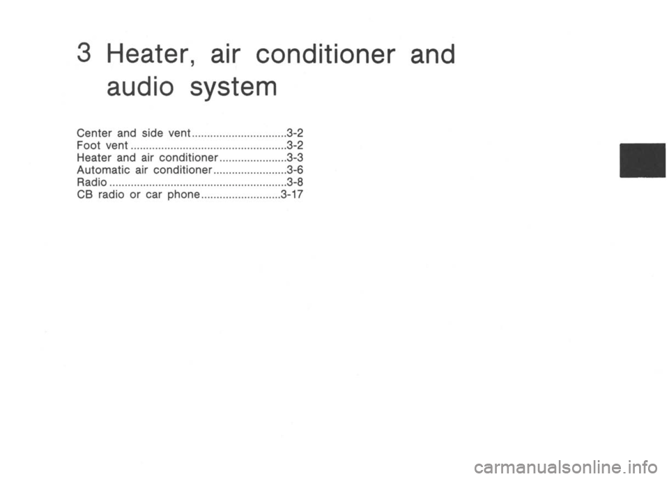 NISSAN 300ZX 1992  Owners Manual 