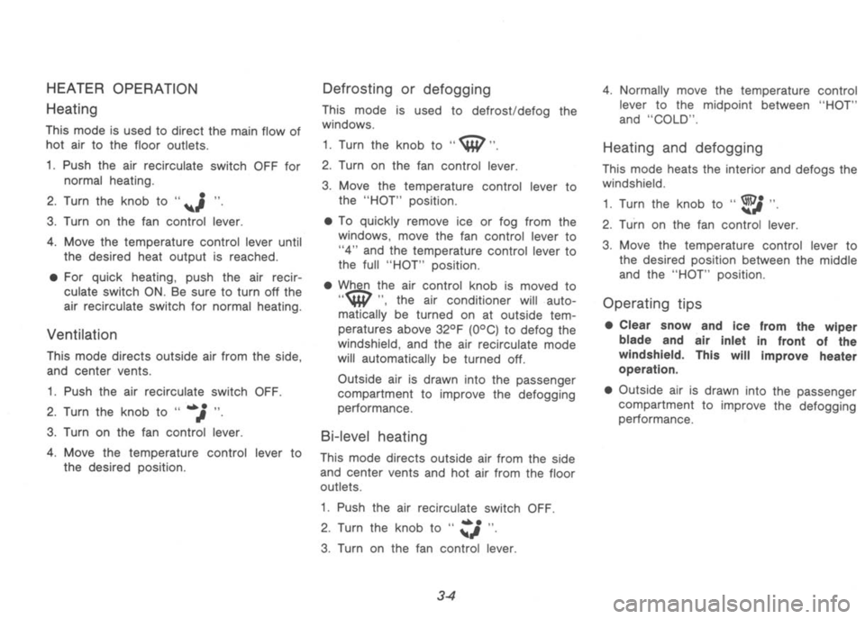 NISSAN 300ZX 1992  Owners Manual 