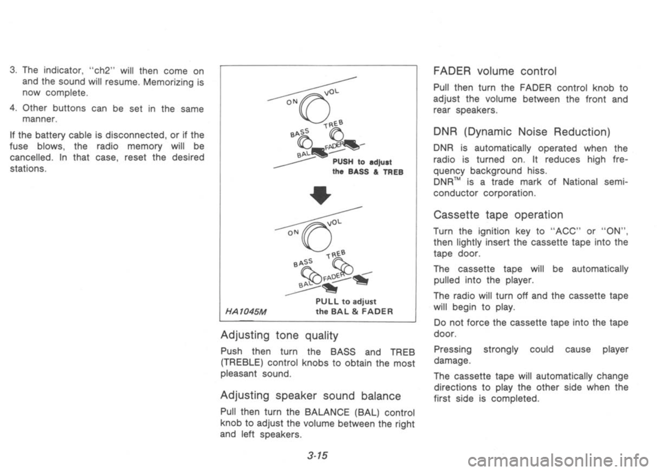 NISSAN 300ZX 1992  Owners Manual 