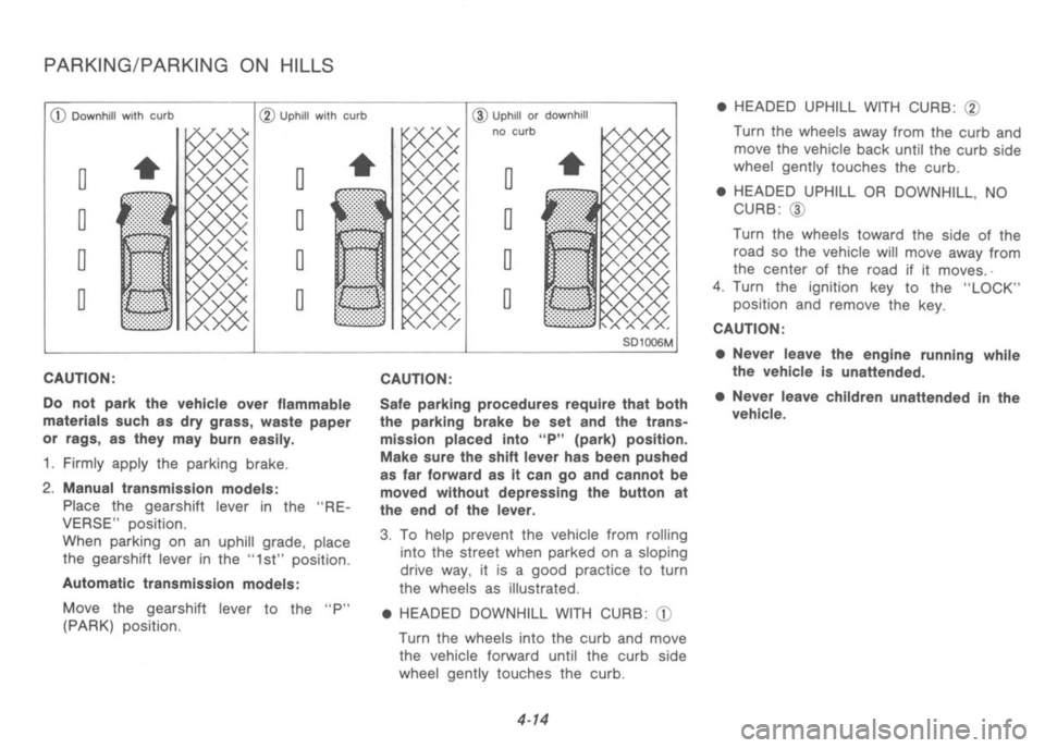 NISSAN 300ZX 1992  Owners Manual 
