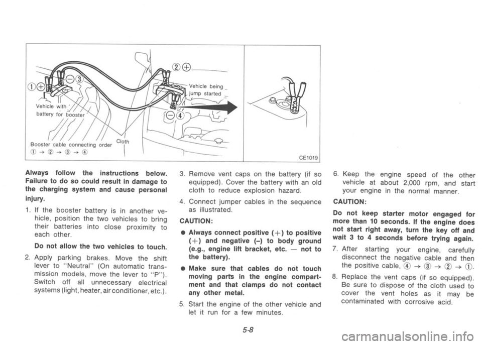 NISSAN 300ZX 1992  Owners Manual 