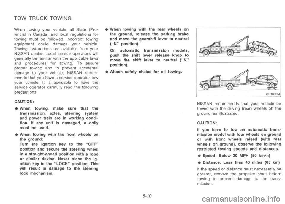 NISSAN 300ZX 1992  Owners Manual 