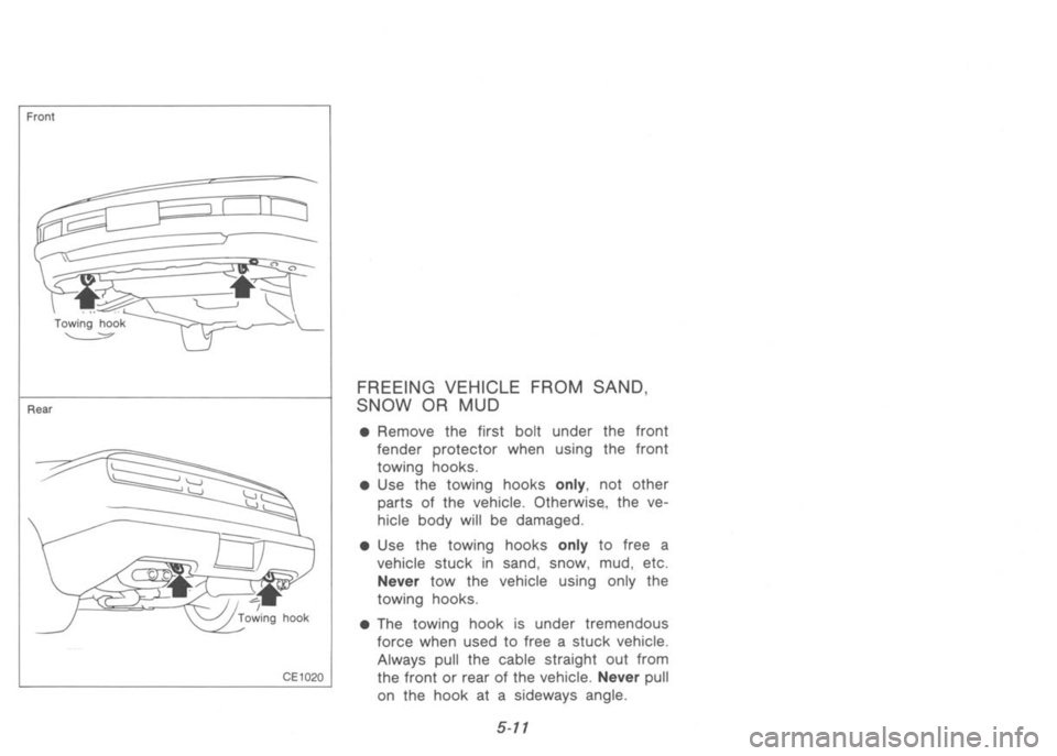 NISSAN 300ZX 1992  Owners Manual 