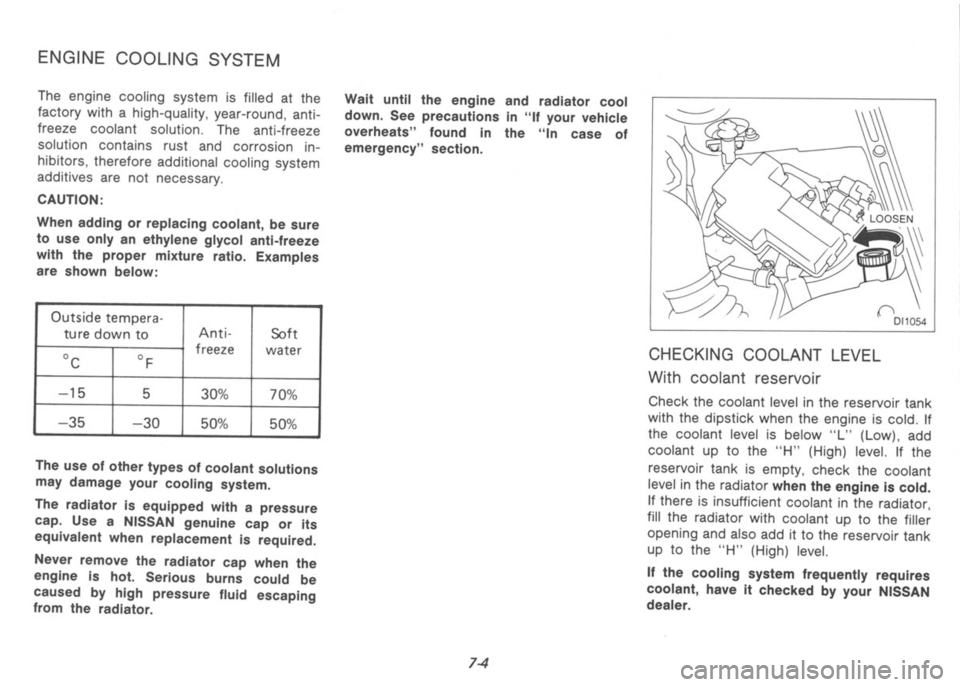 NISSAN 300ZX 1991  Owners Manual 