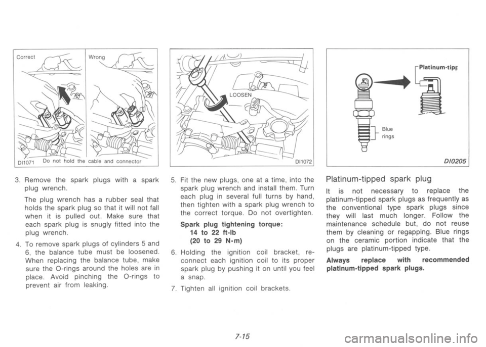 NISSAN 300ZX 1991  Owners Manual 