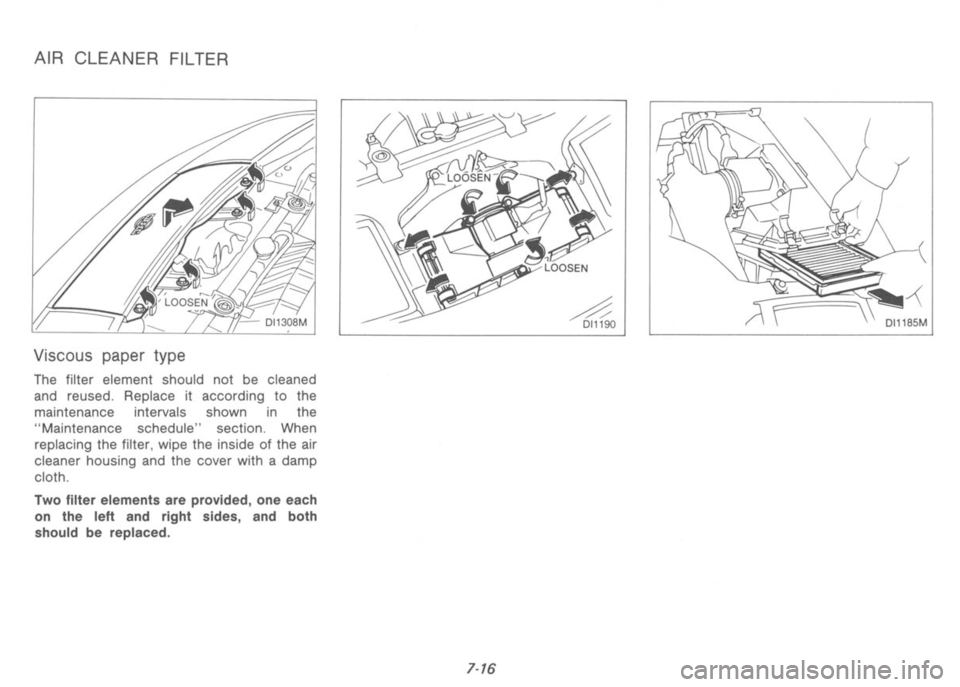 NISSAN 300ZX 1991  Owners Manual 