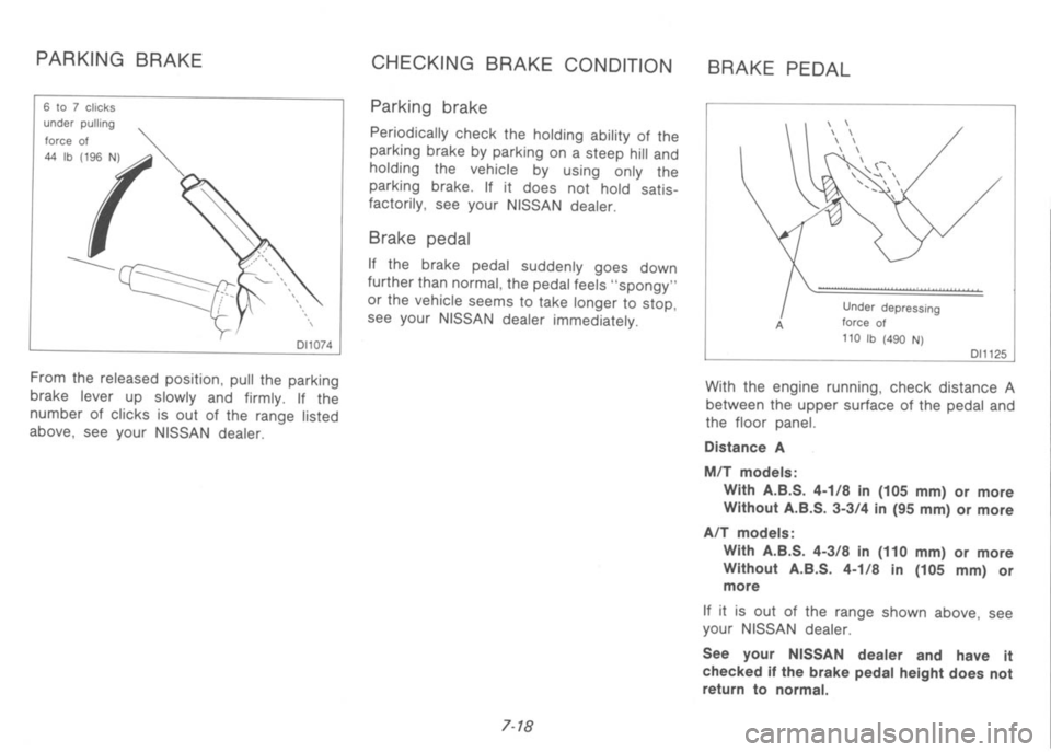 NISSAN 300ZX 1991  Owners Manual 