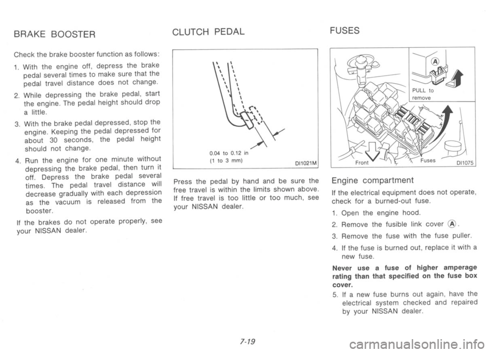 NISSAN 300ZX 1991  Owners Manual 