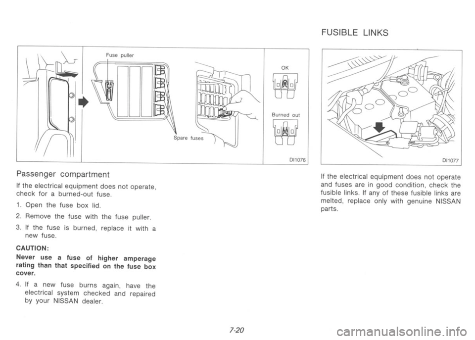 NISSAN 300ZX 1991  Owners Manual 