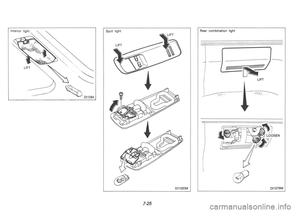 NISSAN 300ZX 1991  Owners Manual 