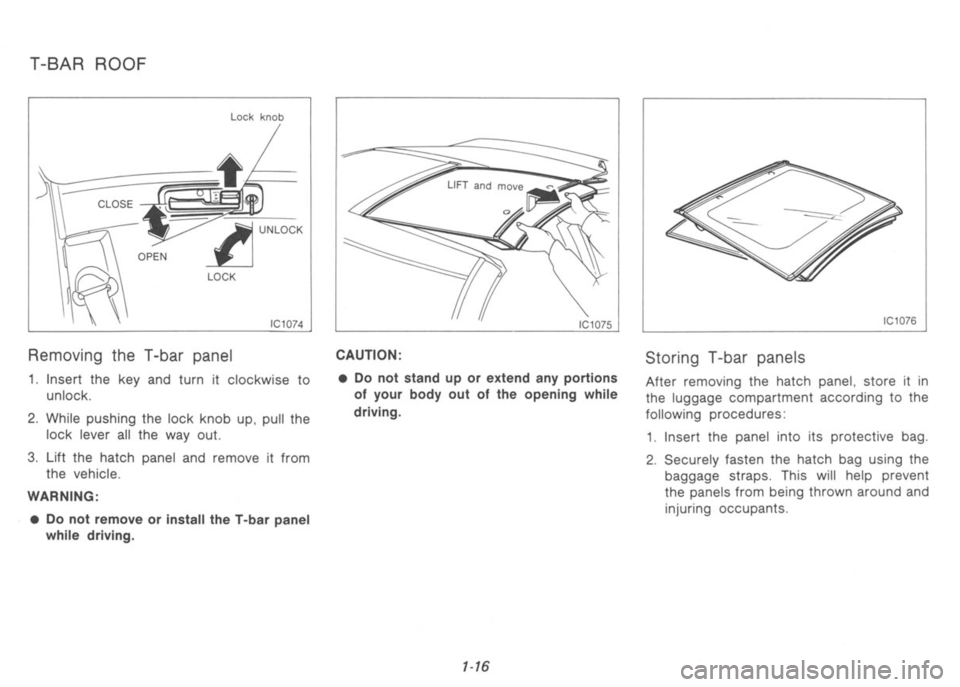NISSAN 300ZX 1991  Owners Manual 