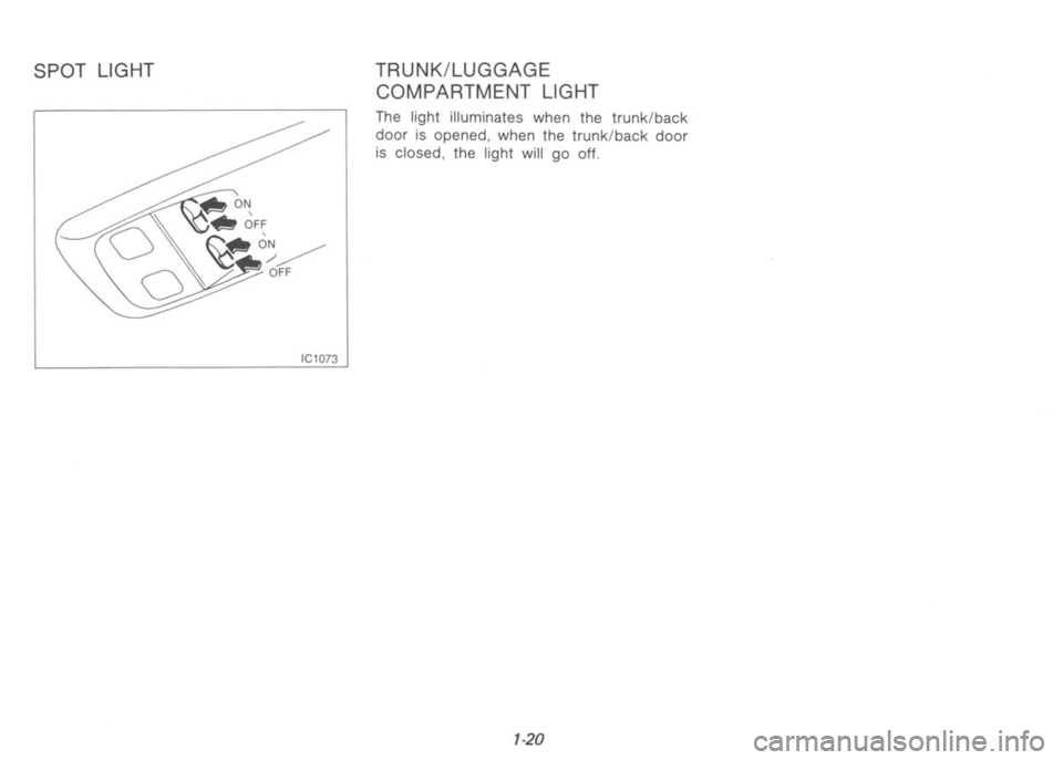 NISSAN 300ZX 1991  Owners Manual 