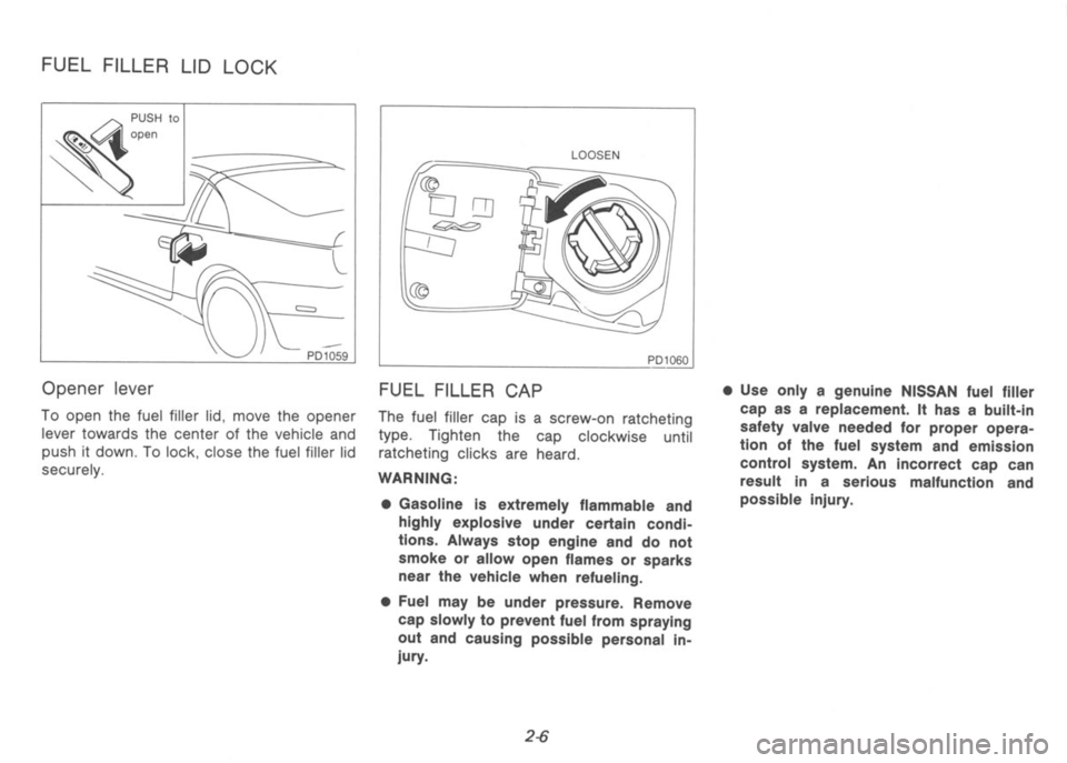 NISSAN 300ZX 1991  Owners Manual 