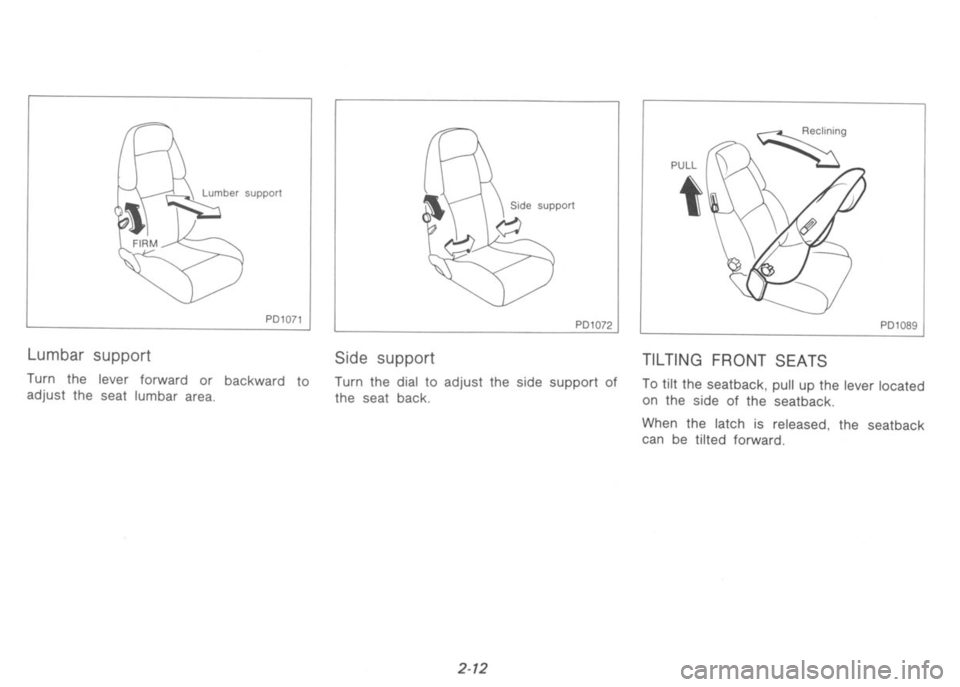 NISSAN 300ZX 1991  Owners Manual 