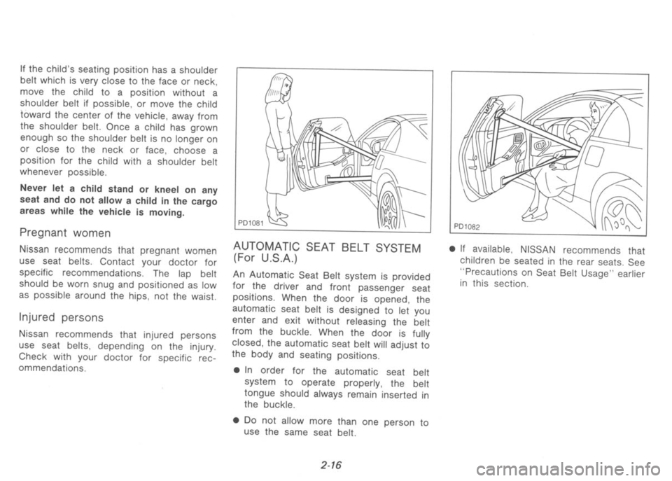 NISSAN 300ZX 1991  Owners Manual 