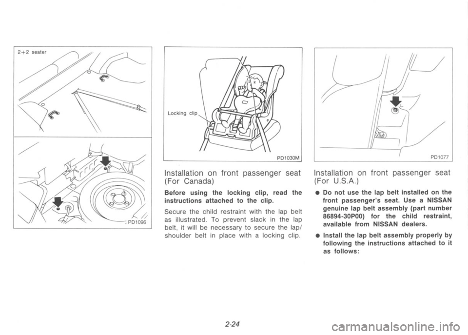 NISSAN 300ZX 1991  Owners Manual 