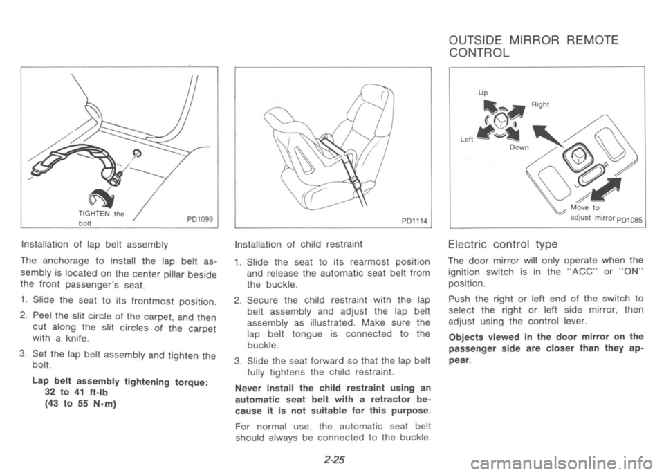 NISSAN 300ZX 1991  Owners Manual 