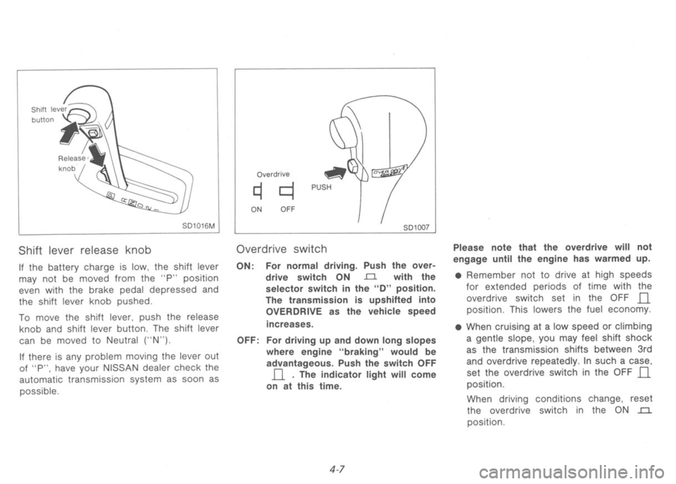 NISSAN 300ZX 1991  Owners Manual 
